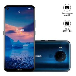 Smartphone Nokia 5.4 Nk025 Tela 6,39'' 128gb 4gb Ram Azul