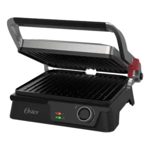 Grill Elétrico Multiuso Ogrl610 Inox 2 Em 1 Oster Preto/prata