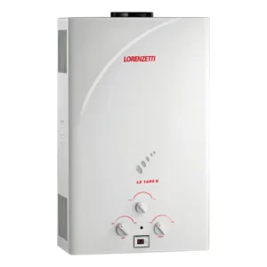 Aquecedor De Água A Gás Lorenzetti LZ 1600 N Branco 15 Litros Gás GLP