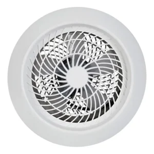 Ventilador Axial Exaustor 25cm 127v Premium Ventisol 2.5 M Branco 127v Prata Plástico 5