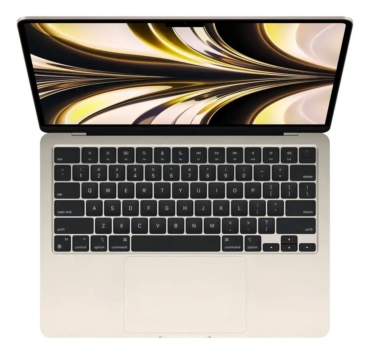 PRODUTO INDISPONÍVEL Apple MacBook Air M2 (2022) MLY03LL/A Starlight 13.6" 2560 px x 1664 px disco Híbrido 256 GB Apple M2 8GB de Ram - Imagem 6