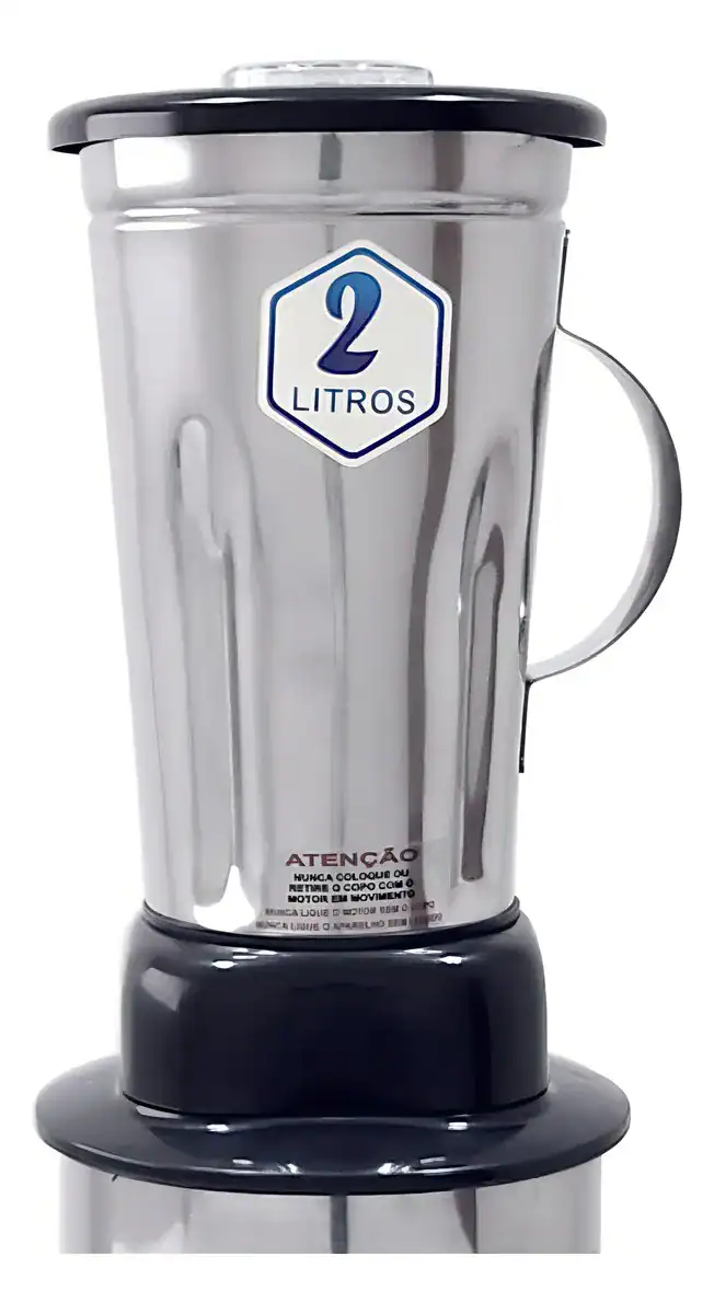 Liquidificador JL Colombo Leve 800w 2L Aço Inox 700W 127V - Imagem 6