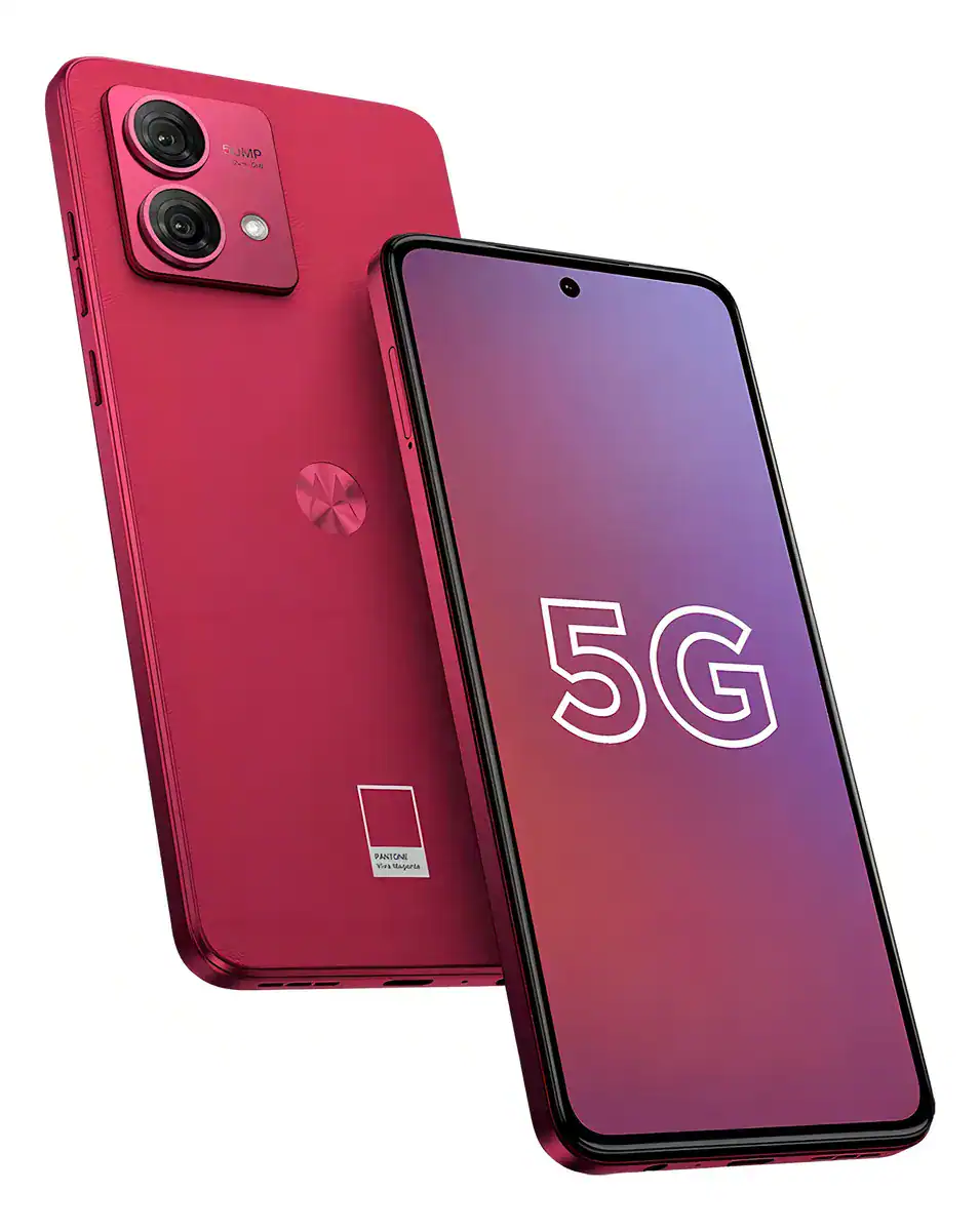 Smartphone Motorola Moto g84 5G - 256GB 16GB (8GB RAM+8GB Ram Boost) 50MP Ultra-Pixel AI Camera Tela pOLED NFC - Viva Magenta - Imagem 9