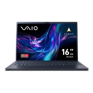 Notebook Vaio Fe16 Amd Ryzen 7 5825u Linux 8gb RAM 512gb Ssd Wi-Fi 6 Tela 16" Ips Wuxga Antirreflexo - Cinza Grafite Vjfe69f11xb0321h - Permite upgrade de memória RAM e SSD