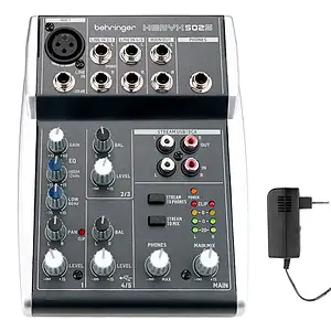 Misturador De Interface Behringer Xenyx 502s Usb Gravaçao