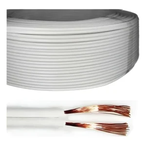 Fio Paralelo Maxtop 2x1,5mm 100m Cobertura Branca PVC