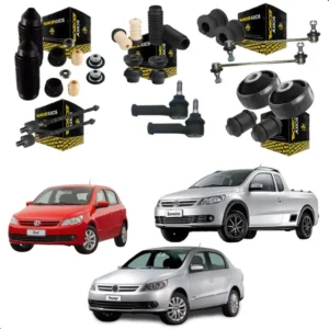 Kit Suspensão Dianteira Gol Voyage Saveiro G5 G6 G7 Axios