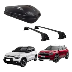 Bagageiro Maleiro Teto C3 2023 E Nova Aircross 600l + Rack