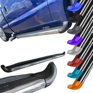 Estribos Coloridos Ford F250 Cabine Simples 1999 A 2011