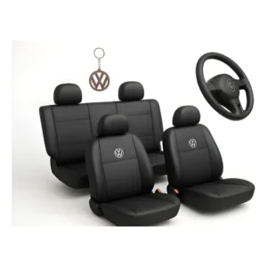 Capa Banco De Carro Em Couro Vw Voyage Gol G2 G3 G4 G5 G6 G7