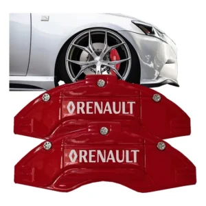 Capa Pinça De Freio Renault Esportiva Par Vermelha Sandero
