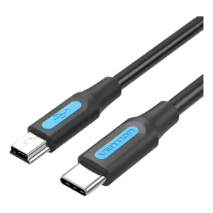 Cabo Usbc X Mini Usb 2.0 2a Câmera Notebook 50cm Preto