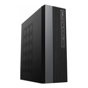 Gabinete Slim Mini Atx Vertical Ou Horizontal K-mex Gm-02ck Cor Preto