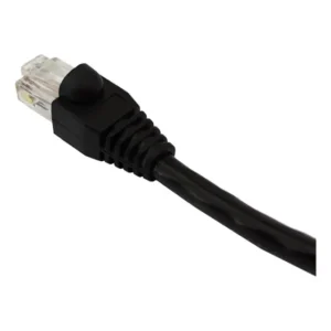 Patch Cord 3 Metros Cat6 Furukawa Rj45 Preto Giga Cabo Rede