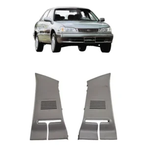 Acabamento Moldura Cinto Par Toyota Corolla 1998 2000 2002 Cinza
