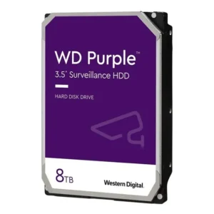 Hd Wd Purple Surveillance 8tb Wd85purz Western Digital 3.5 Velocidade Rotação 5640rpm 256mb Dvr Sata 6gb/s Violeta