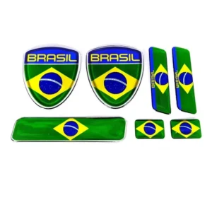 Adesivos Paises Carro Moto Placa Coluna Paralama Bandeira 3d