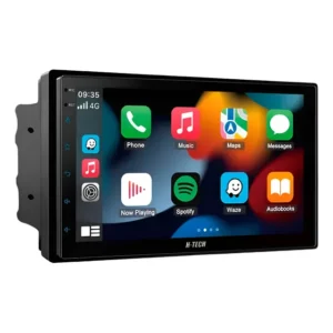 Central Multimídia H-tech Ht-7030ca 7'' Bluetooth Câmera Ré Preto (Recondicionado)