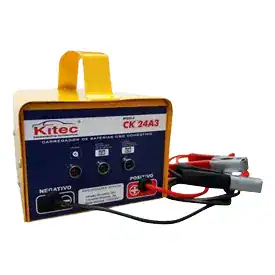 Carregador Bateria 24v. Até 19ah. Portátil C/nf