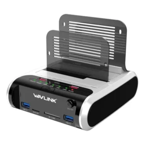 Estação Dock Usb3.0 Sata/hdd P/ Hd Externo Dual Bay
