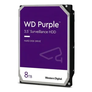 Hd Wd Purple Surveillance 8tb Wd85purz Western Digital 3.5 Velocidade Rotação 5640rpm 256mb Dvr Sata 6gb/s Púrpura