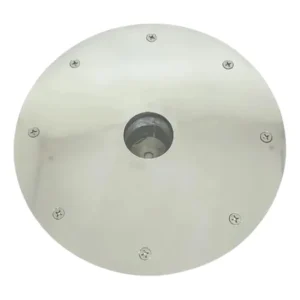 Base Flange Inox 304 25cm P/ Banqueta Náutica Tubo 2 Lancha