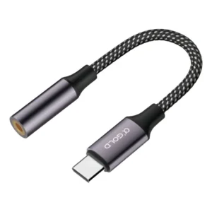 Adaptador Tipo C Fone Ouvido P2 P3 Compatível Samsung Xiami Preto