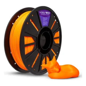 Filamento Voolt3D Pla 1.75mm Premium Alto Teor De Pureza 1kg Cor Laranja