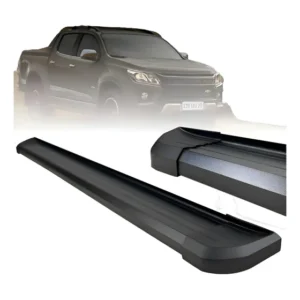 Estribo Chevrolet S10 2012 A 2025 Cd Alumínio Preto C&k Preto