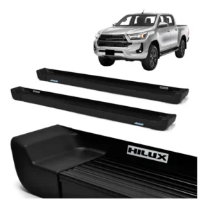 Estribo Hilux Cabine Dupla 2017 2018 2019 Prime Preto