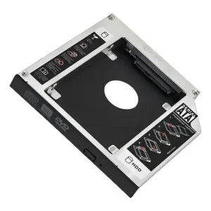Adaptador Caddy 12.7mm Substitui Dvd Por Hd/ssd 2.5 Sata