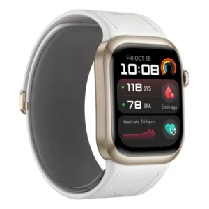 Smartwatch HUAWEI Watch D2 Monitoramento da Pressão Arterial Design Leve e Fino Gerenciamento Completo de Saúde Compatível com iOS e Android Sistema GPS integrado Branco e Dourado