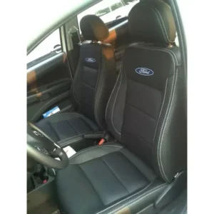 Capa De Banco Carro Couro Courvin Preto Ford Eco Esport 2009