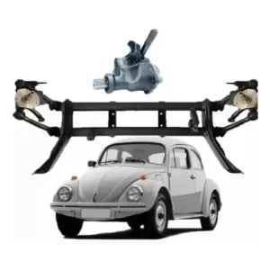 Suspensão Do Fusca C/2 Catraca Completa + Caixa Direção