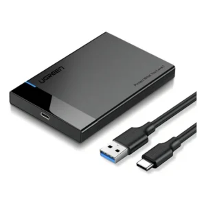 Case Externa Ugreen Us221 Usb Tipo C P Ssd E Hdd 2.5 Pol