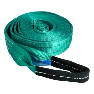 Cinta Elevação De Carga E Reboque 2ton X 6m Reforçada 60 Mm Verde