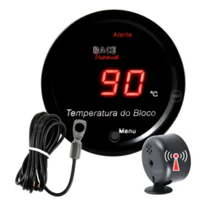 Medidor Temperatura Bloco Motor Copo Suporte Alarme Vm
