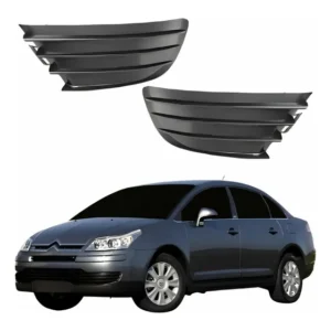 Par Grade Parachoque Citroen C4 Pallas 2006 Até 2012 S/ Furo