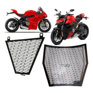 Grade Radiador E Óleo Aço Inox Panigale Streetfighter V4 19+