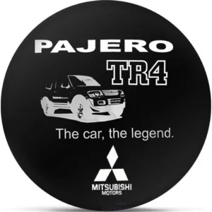 Capa Estepe Pajero Tr4 Aro 16 17 Com Cabo De Aço E Cadeado