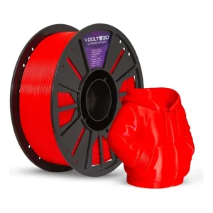 Filamento Petg Vermelho 1kg Imprimir Peças 3d Fab