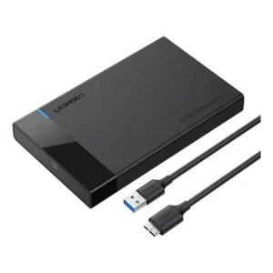 Case Gaveta Ugreen Usb 3.0 Para Hd Externo 2.5 Pol. Preto