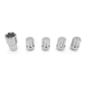 Kit 4 Porcas Anti-furto Gm Novo Prisma Spin Tracker Sonic