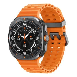 Samsung Galaxy Watch Ultra Smartwatch 47mm Lte Caixa Titânio Cinza Pulseira Laranja