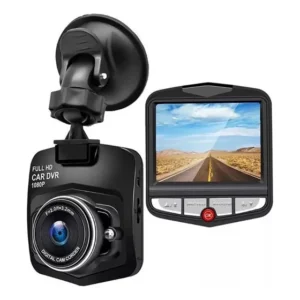 Câmera Filmadora Veicular Hd Dvr Visão Noturna Visor Lcd
