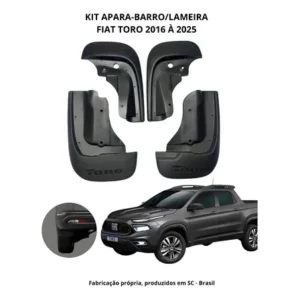 Kit Apara-barro/lameira Fiat Toro 2016 À 2023-2024-2025