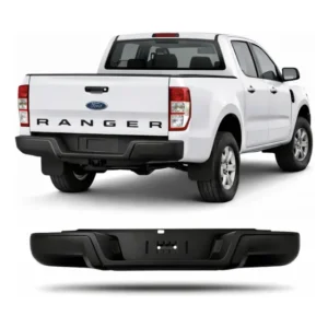 Parachoque Traseiro Ford Ranger 2016-2017-2018-2024 - Preto
