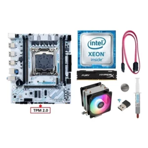 Kit Placa Mãe Intel X99 Xeon E5 2650 V4 8gb Ddr4 Wi-fi Branco
