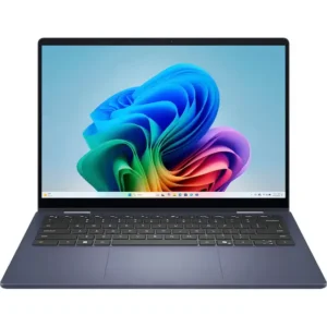 Notebook Dell Plus Copilot+ Pc 14 2k Touch Ryzen Ai 5 340 (2025) 16 GB de RAM 512 GB Ssd azul meia-noite