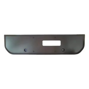 Suporte Moldura Placa Traseira Fiat Strada 2014 2015 2016 Cor Cinza